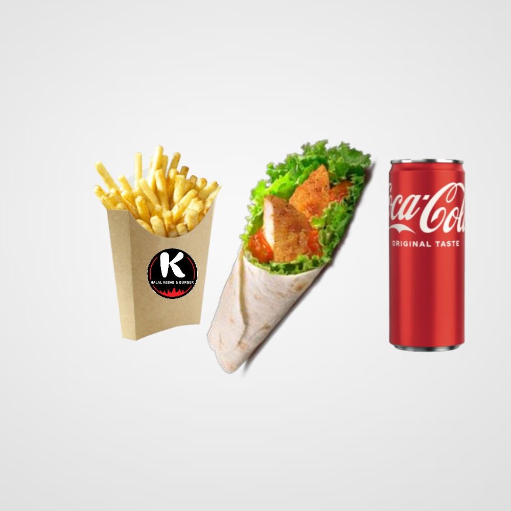 Menu piadina hamburger pollo