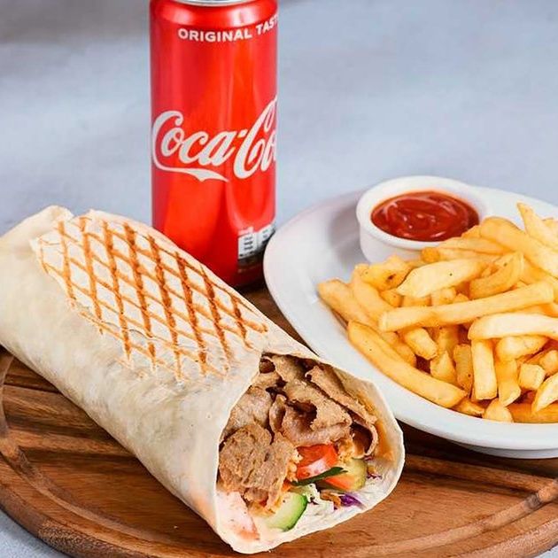 Piadina kebab menù