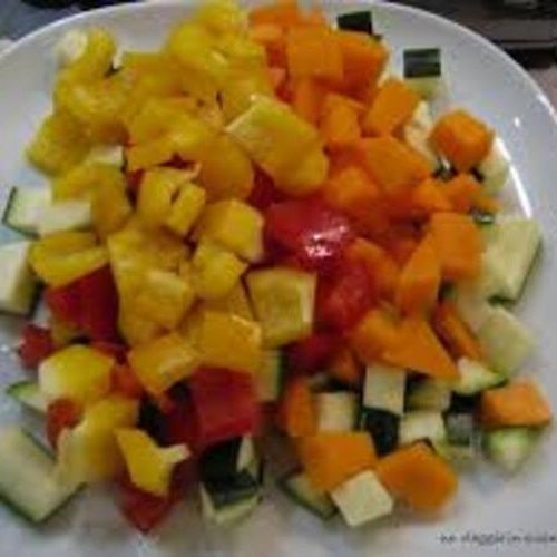 Tris di verdure al vapore