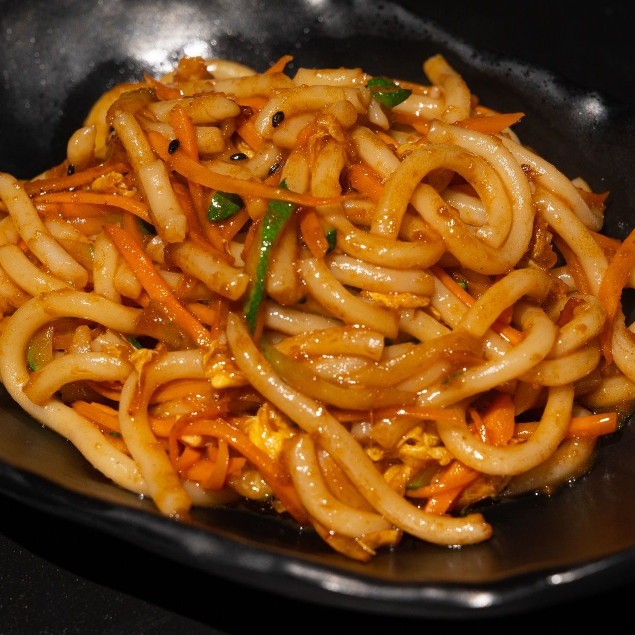 Udon con verdure