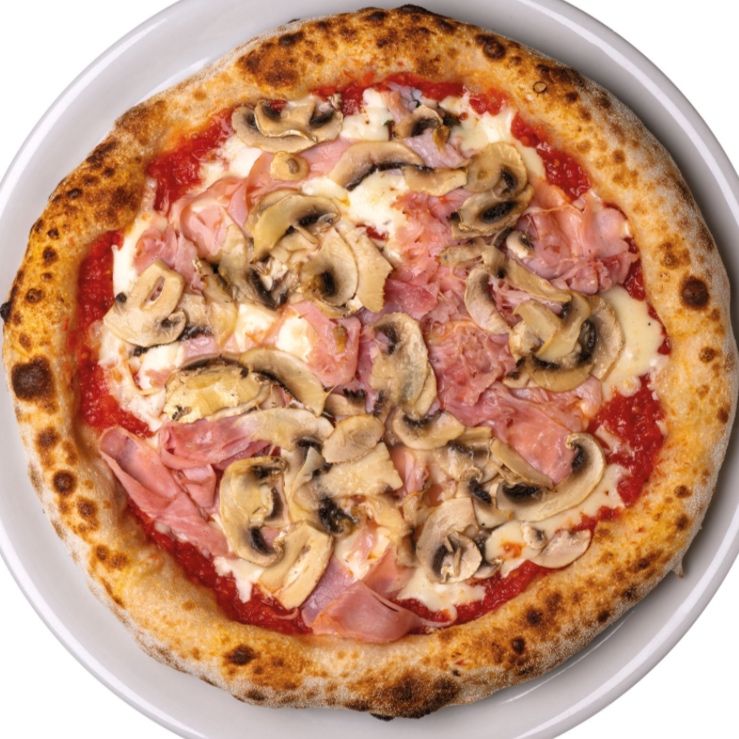 Prosciutto e funghi