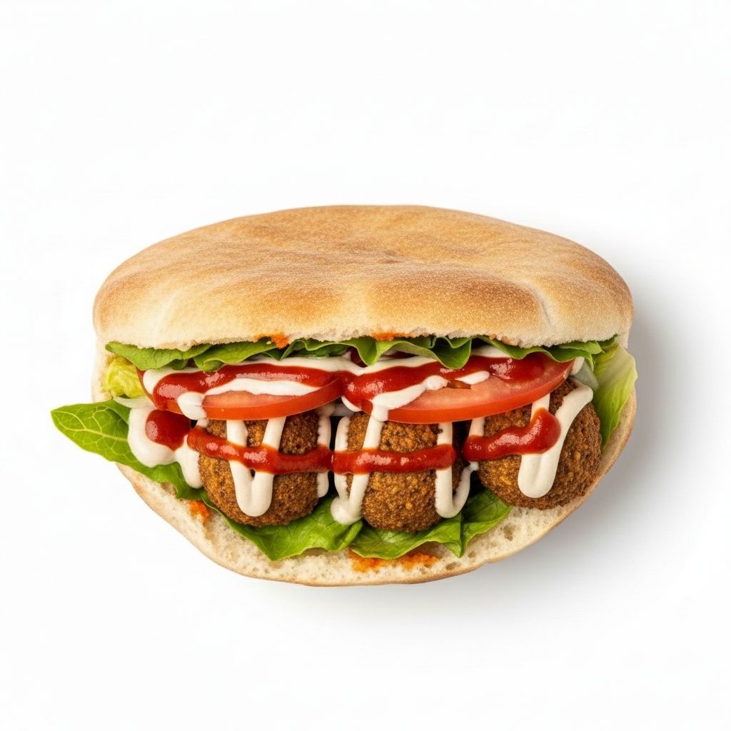 Panino falafel