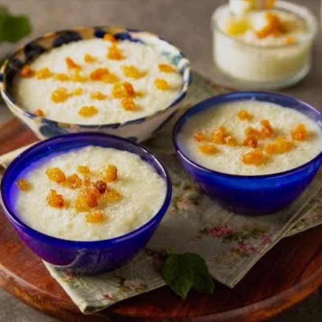 Riso al latte dolce - una porzione