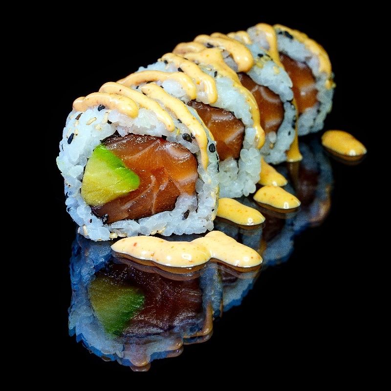 295-Spicy sake roll