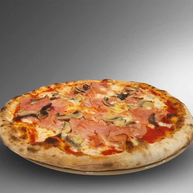 Prosciutto e funghi