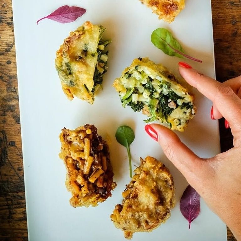 Double di frittata alla nerano e alla genovese