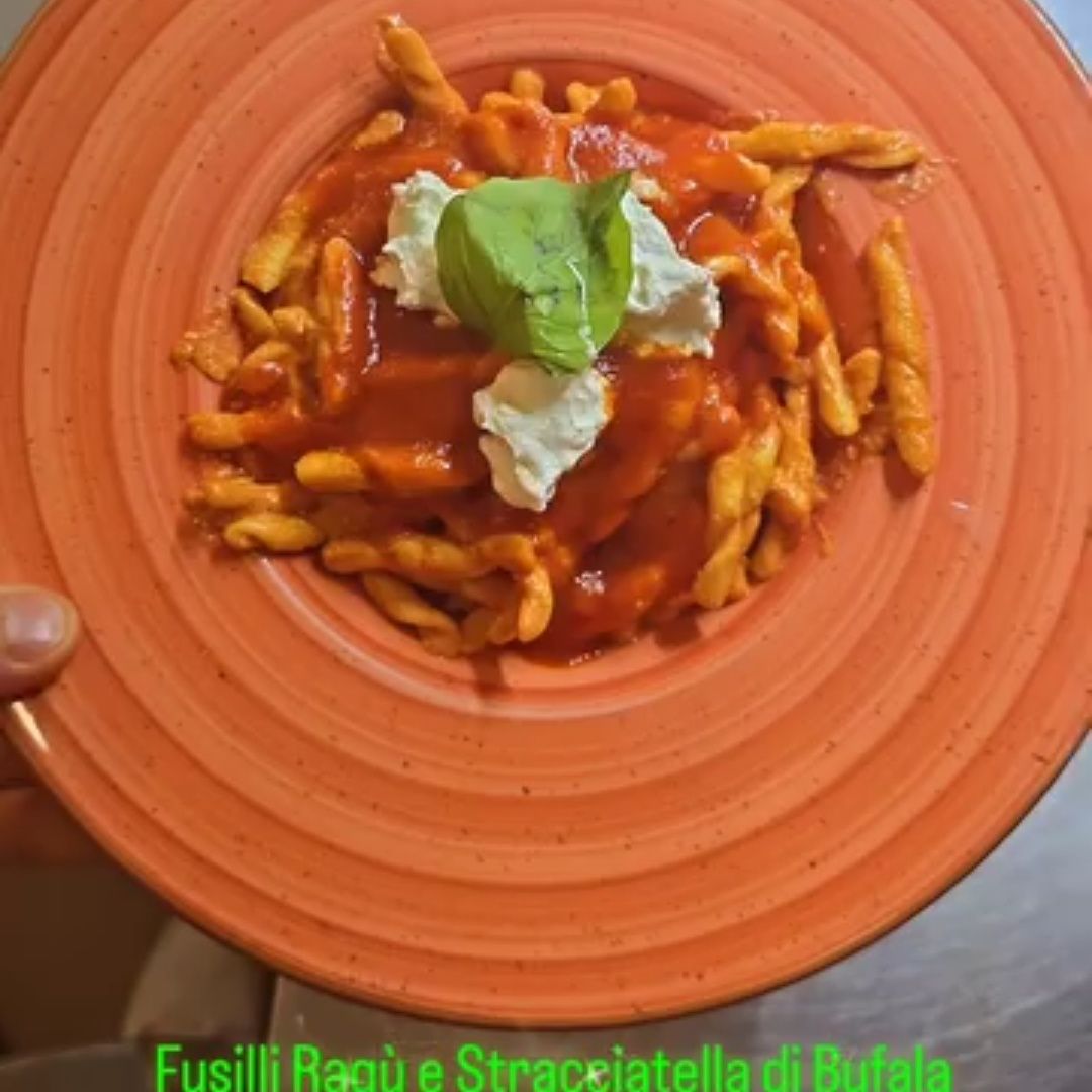 Fusilli Ragù e ricotta