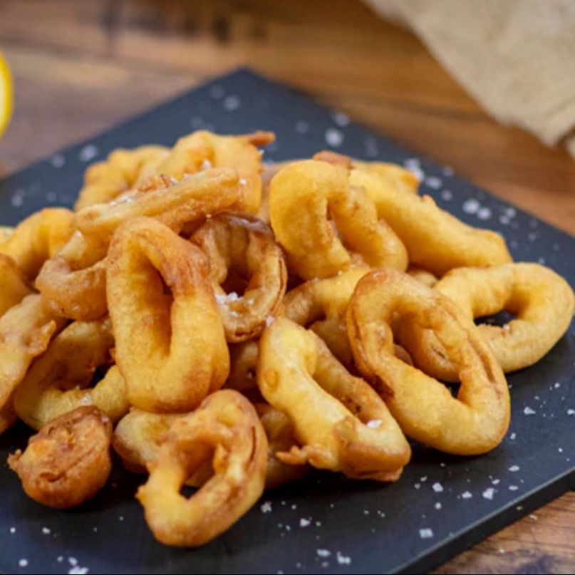 Calamari fritti o fritto misto di pesce