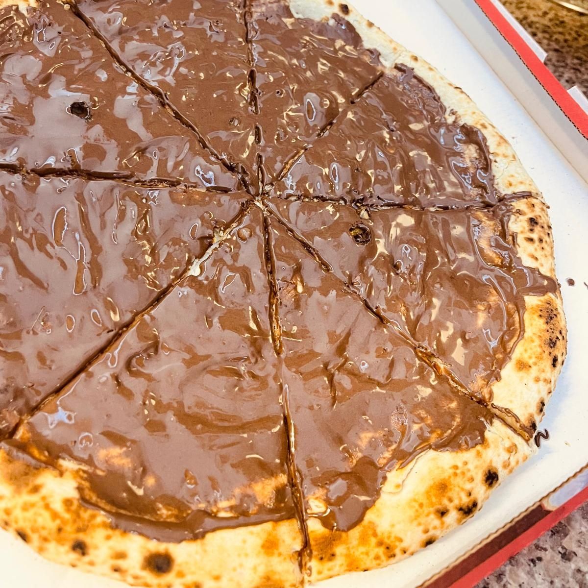 Pizza nutella