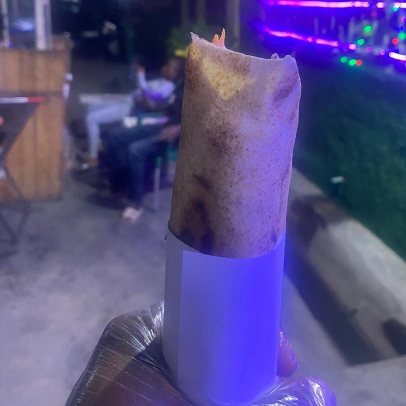 Beef Sharwama with Double Sausage