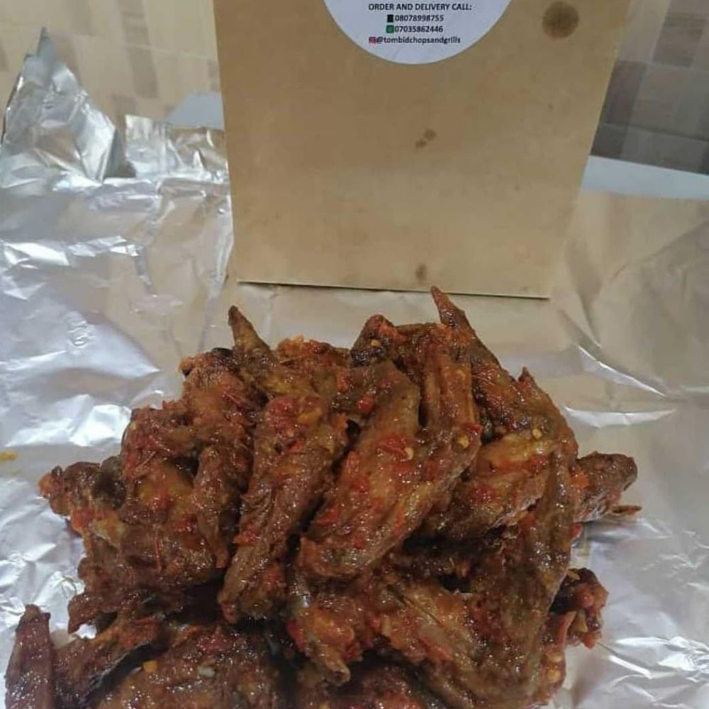 5 pcs Spicy chicken wings