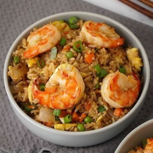 Chinese rice prawn