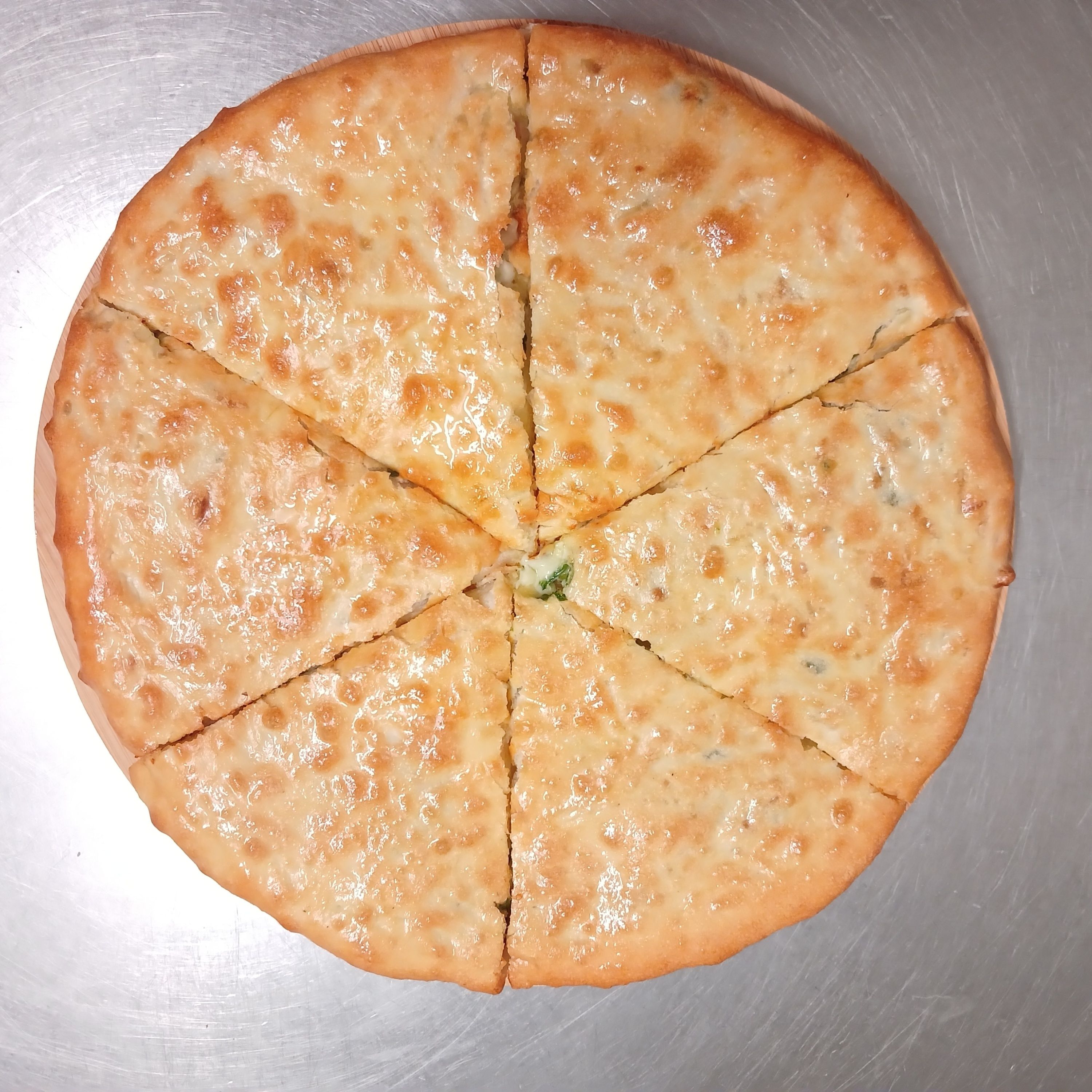 Chaczapuri ze szpinakiem