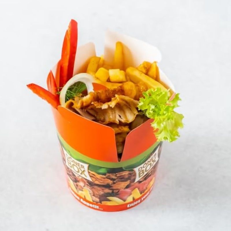 Kebab box samo mięso