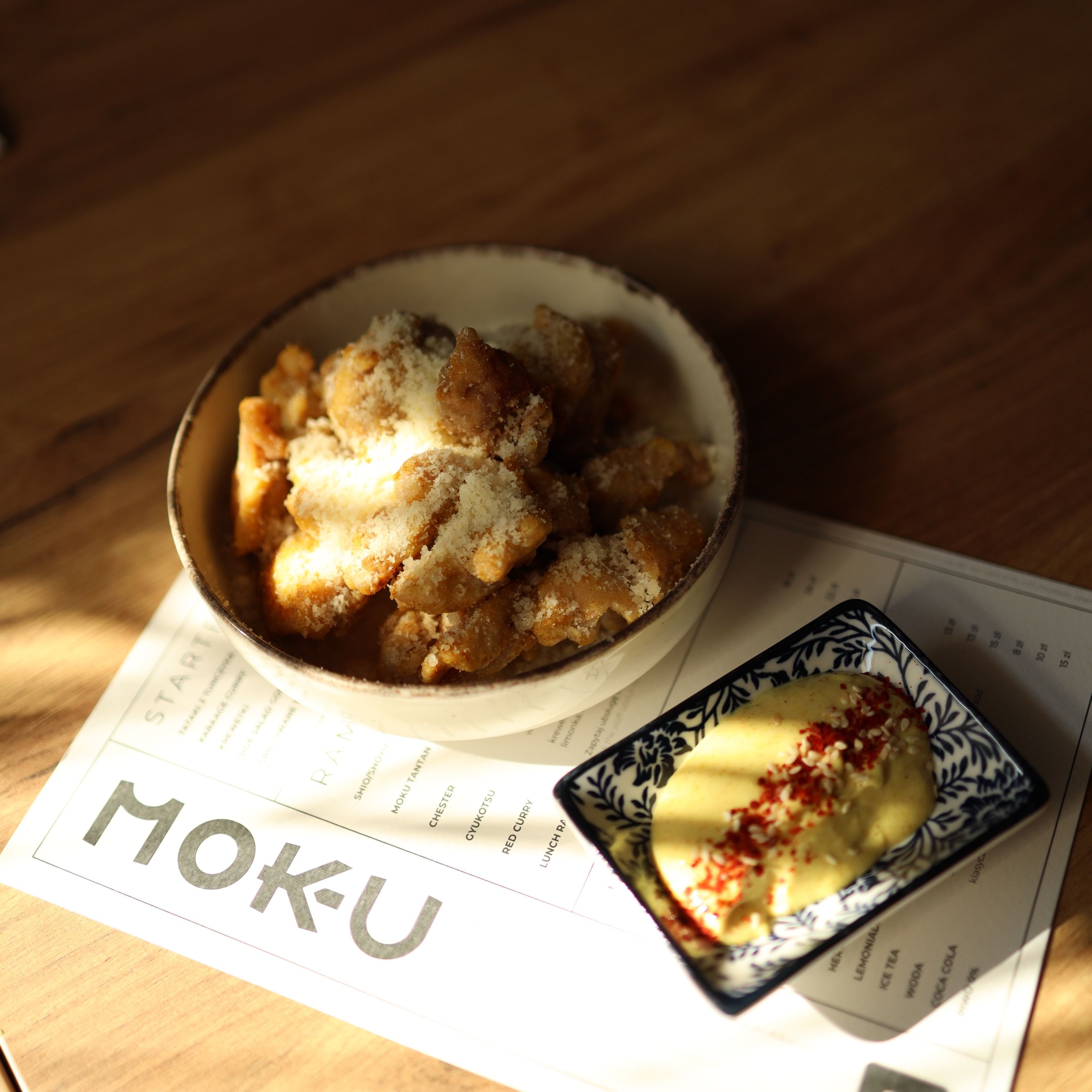 Kurczak Karaage teriyaki