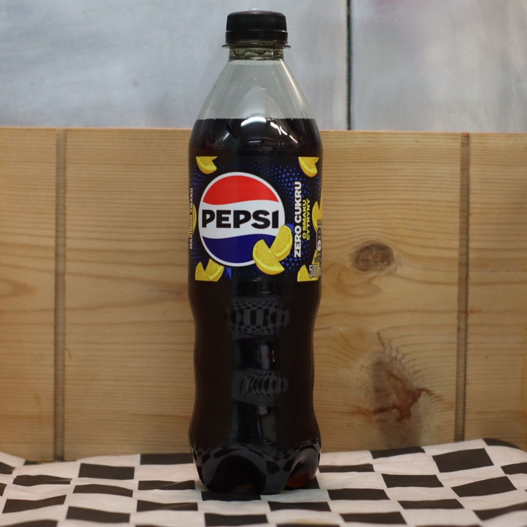 Pepsi Zero o smaku cytrynowym 0,5l