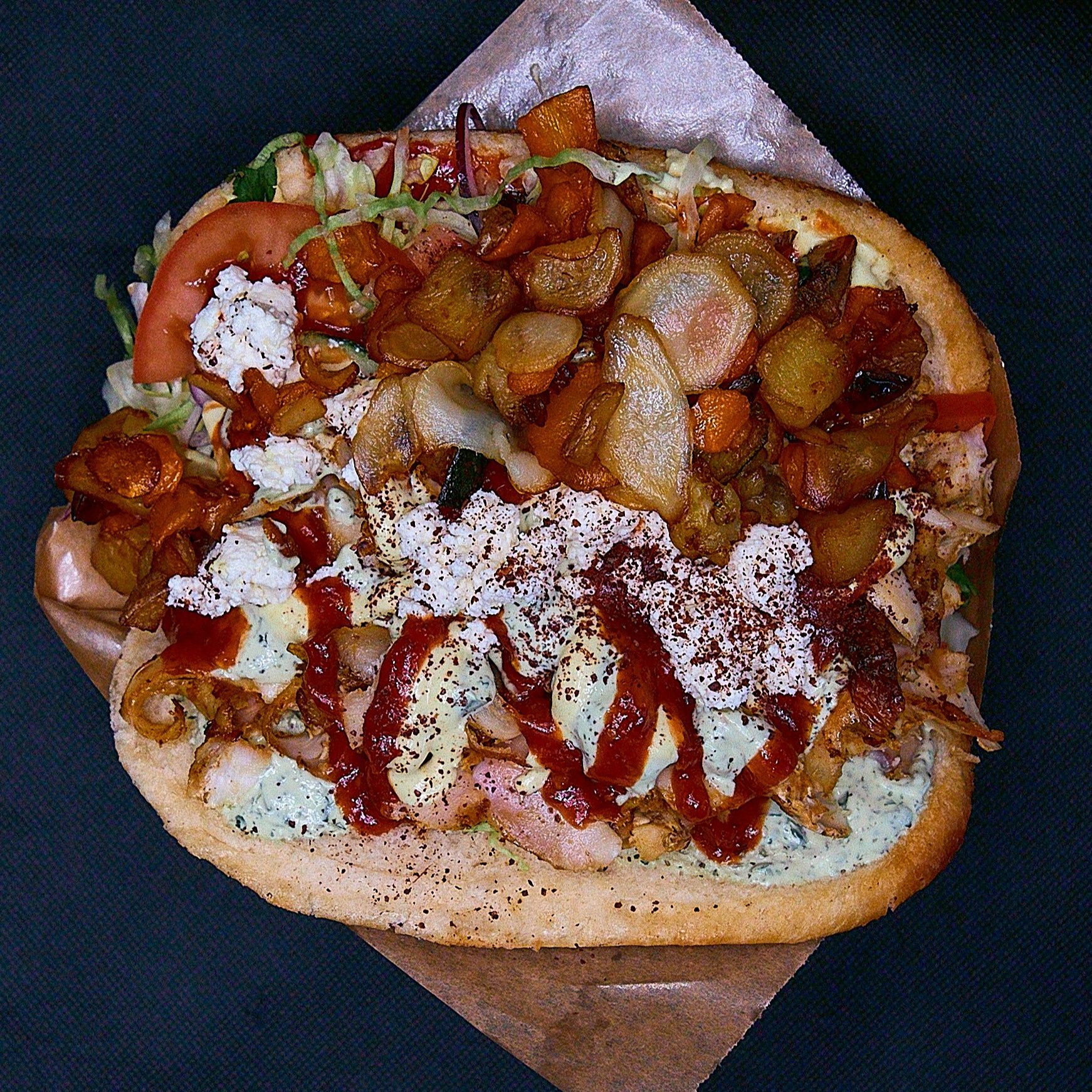 Gemuse w bułce Duzy