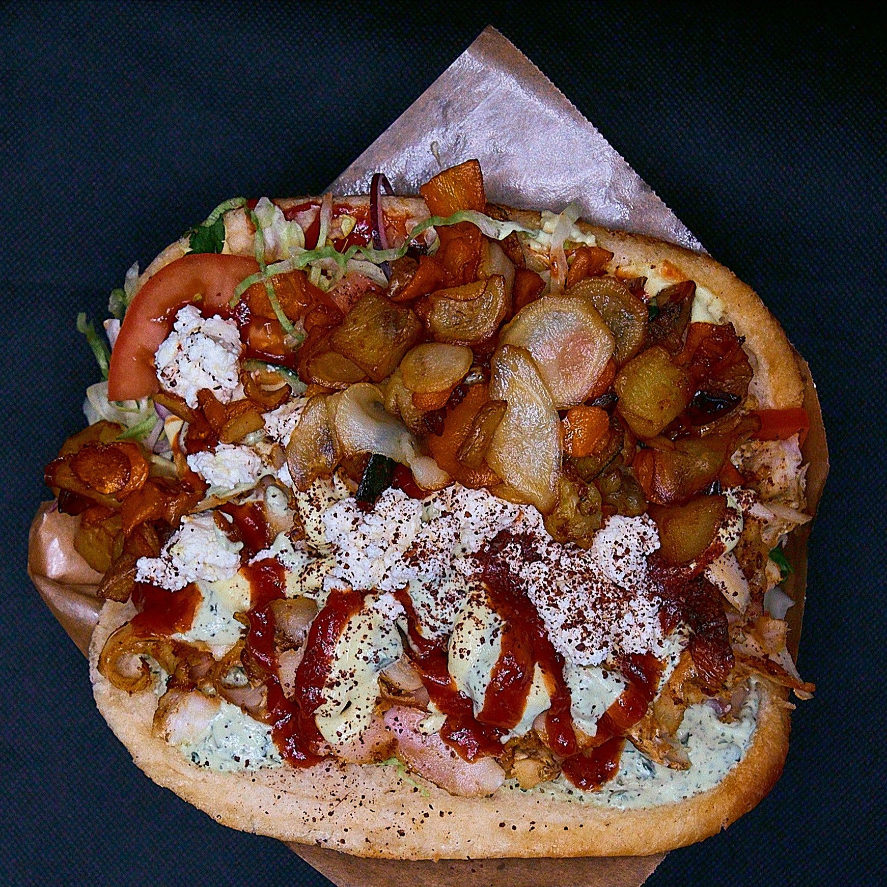 Gemuse w bułce Mały