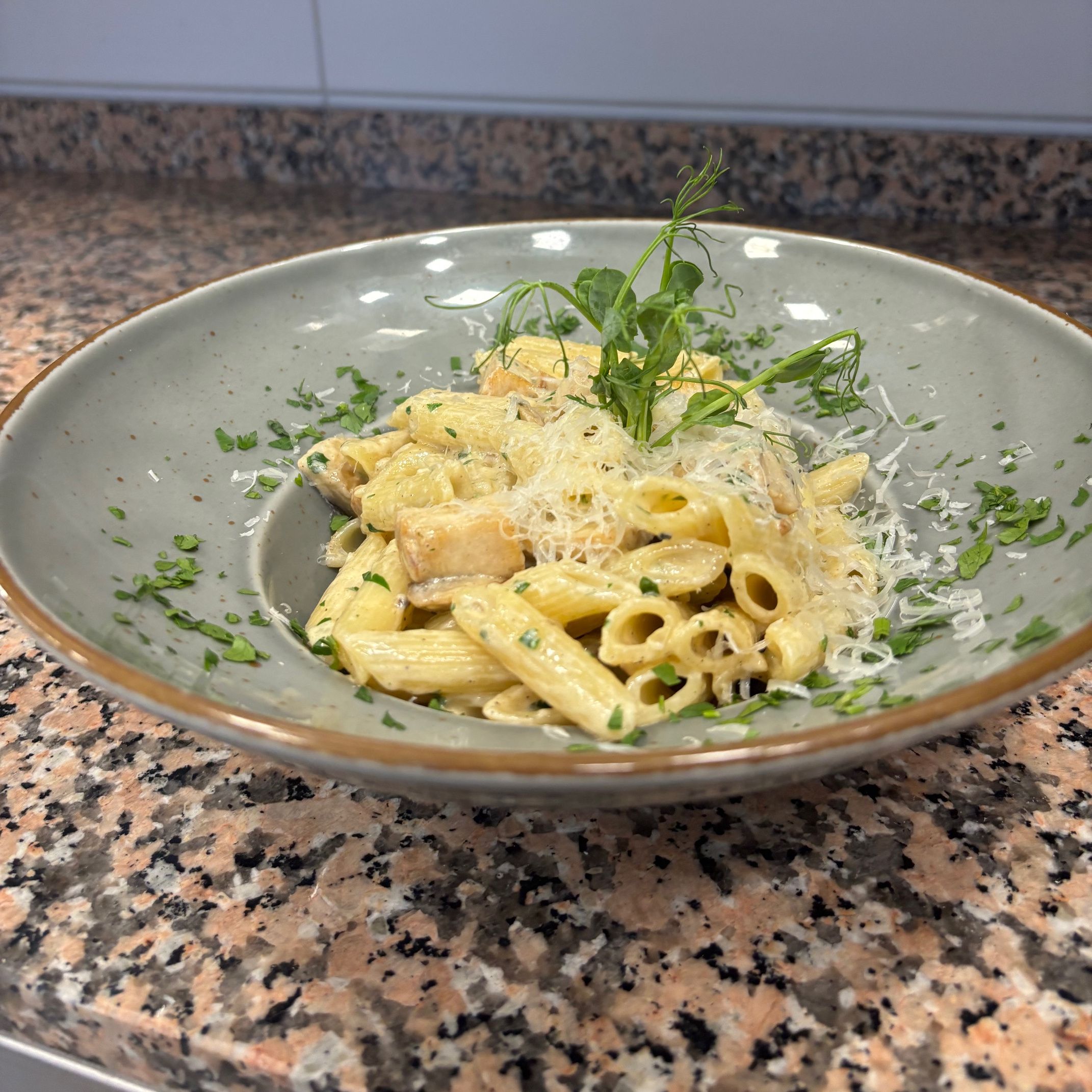 Penne z kurczakiem