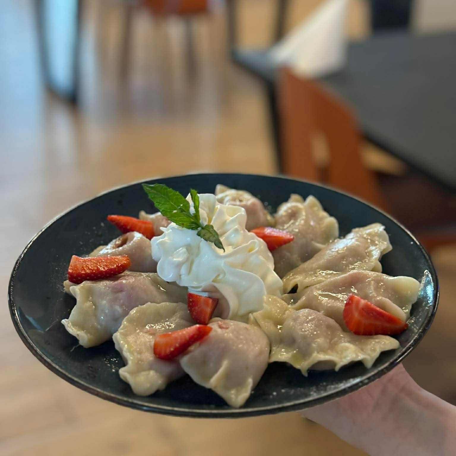 Pierogi z owocami 