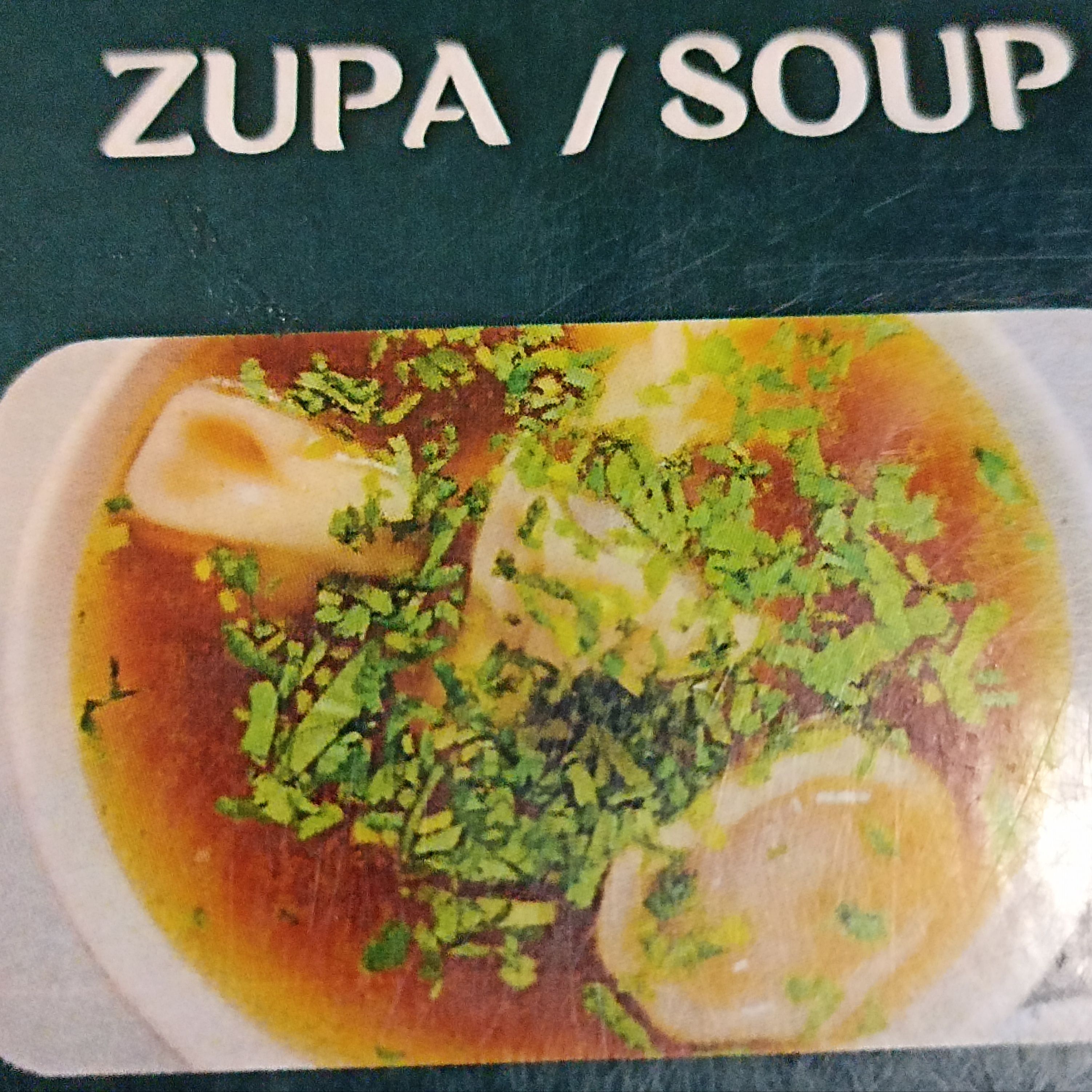 Zupa z chinkali