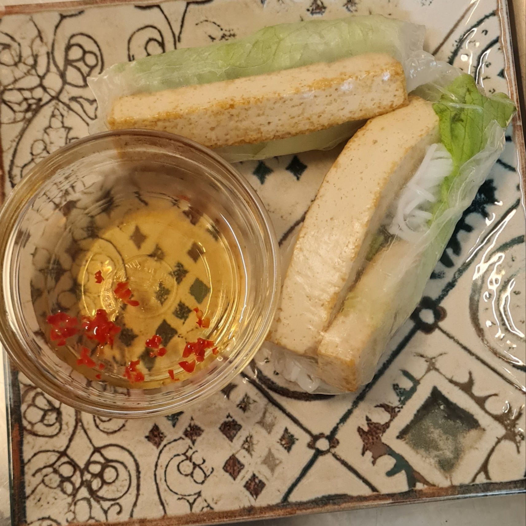 Vegetarian summer roll