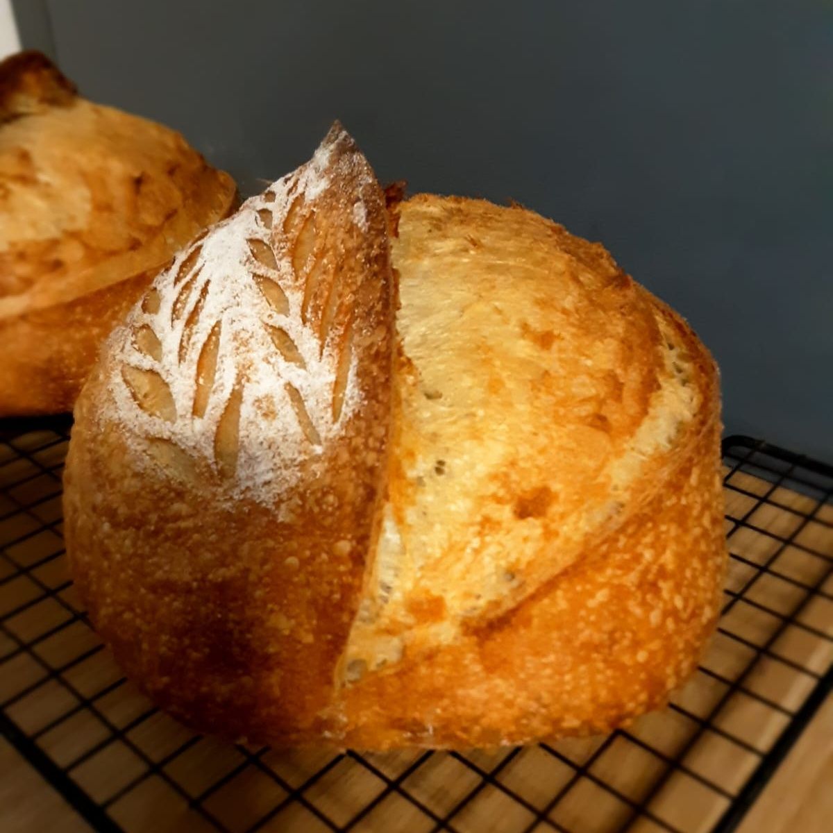 Pão de trigo de massa mãe