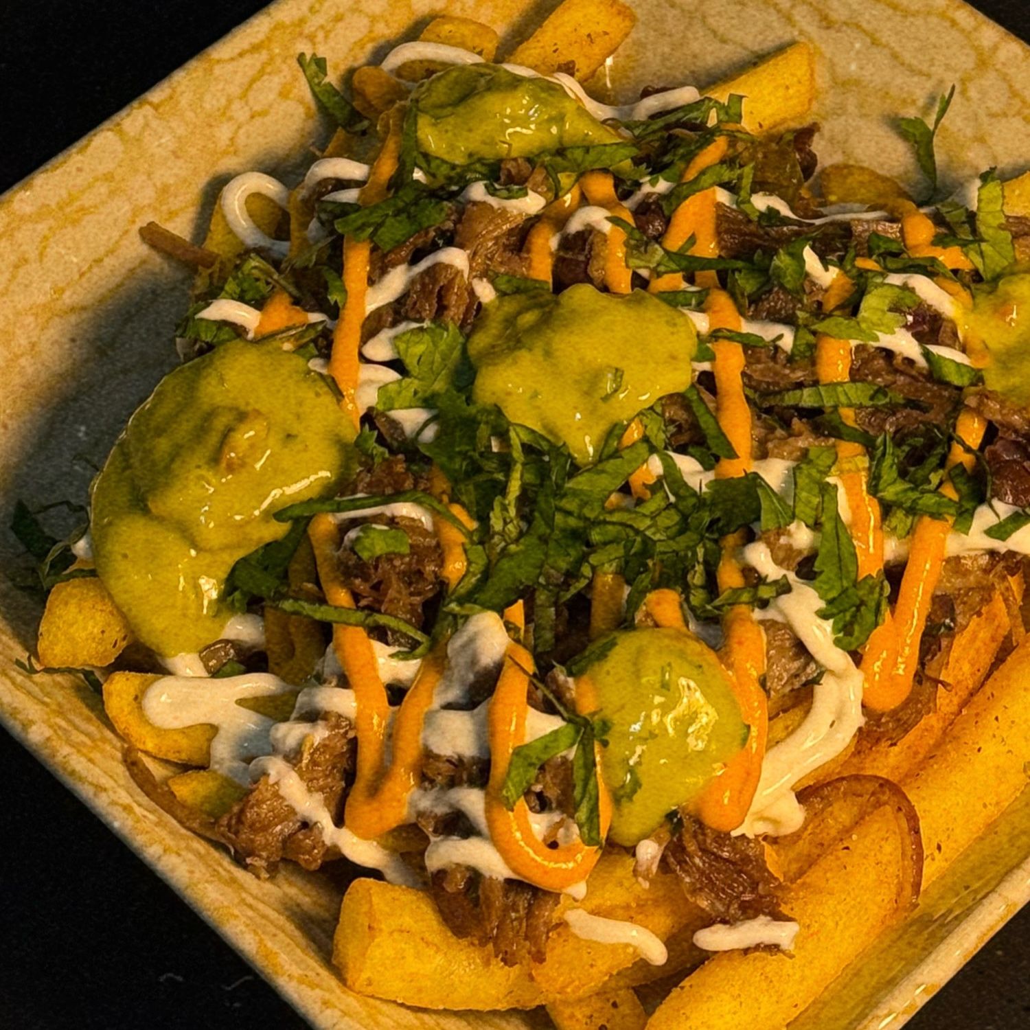 ANIMAL FRIES COM VACA (MEIA PORÇÃO) 