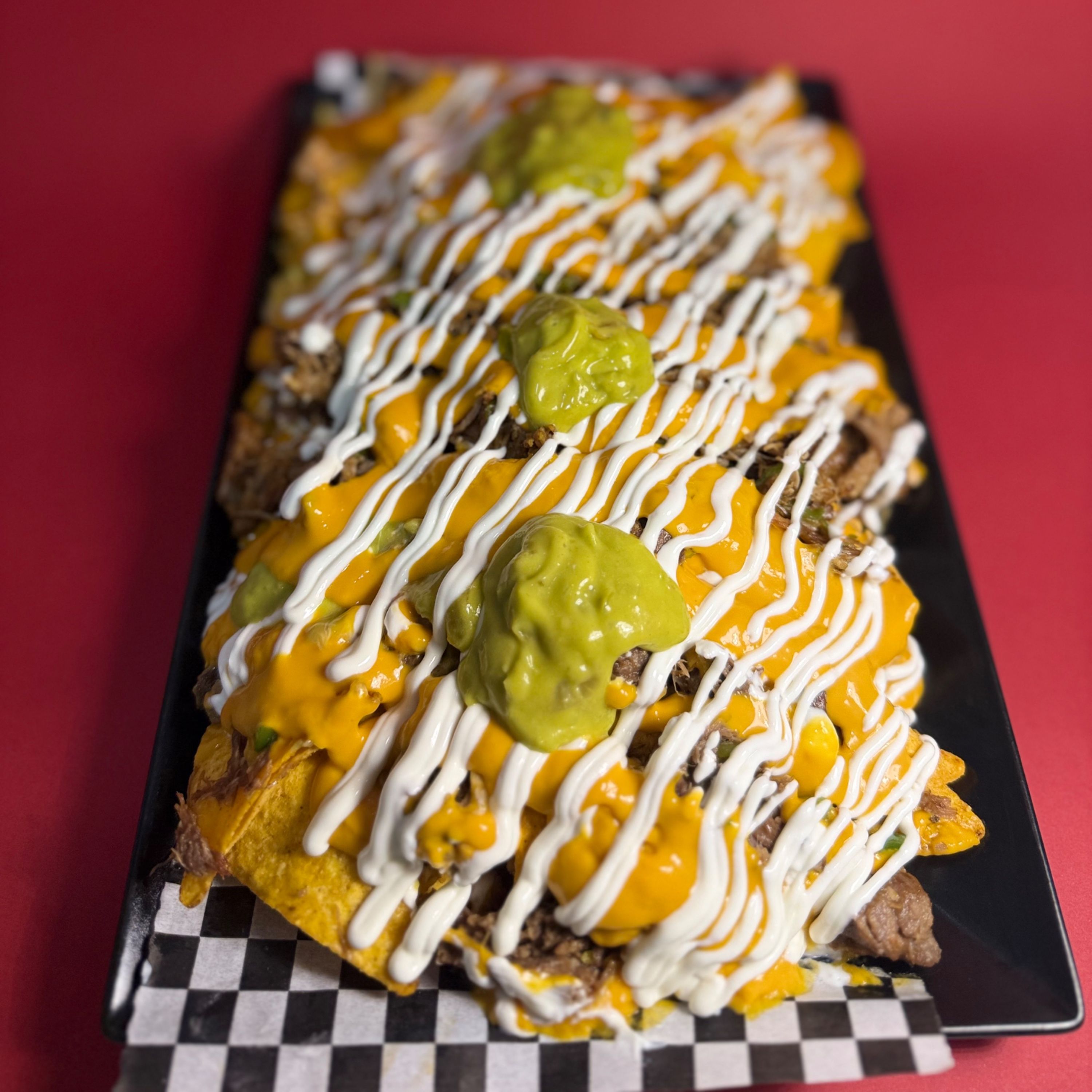 LOADED NACHOS ( PORÇÃO INTEIRA) 