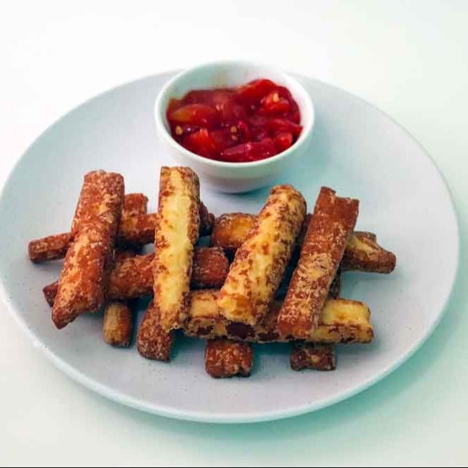 FRIED HALLOUMI