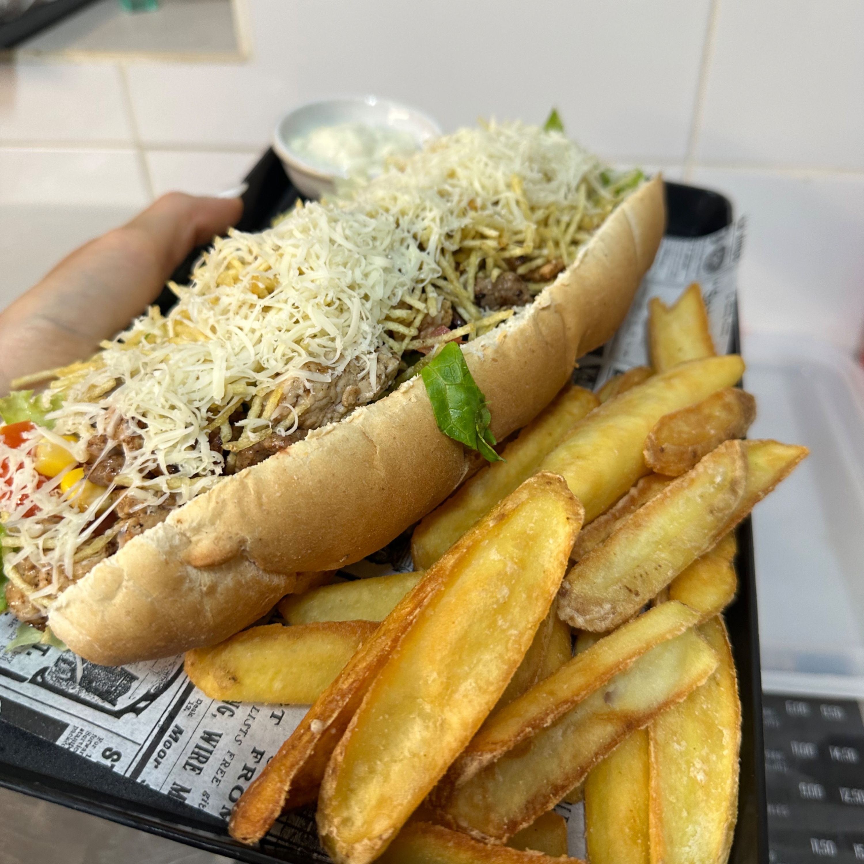 pepito de frango menu