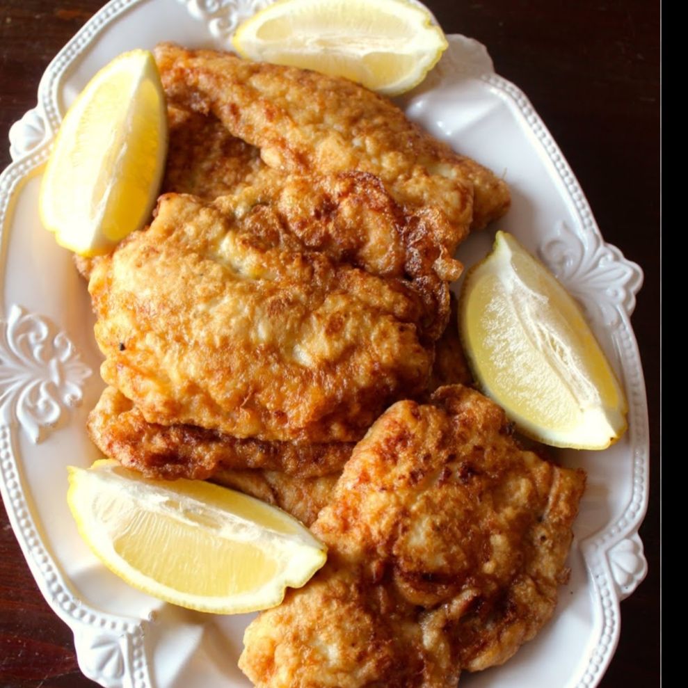 Filetes de pescada c/ arroz e batata 1 dose