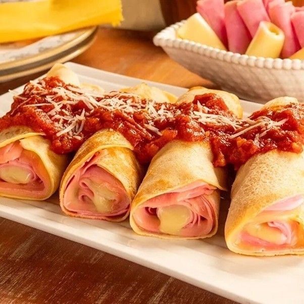 Panqueca de fiambre e queijo (3 unidades)