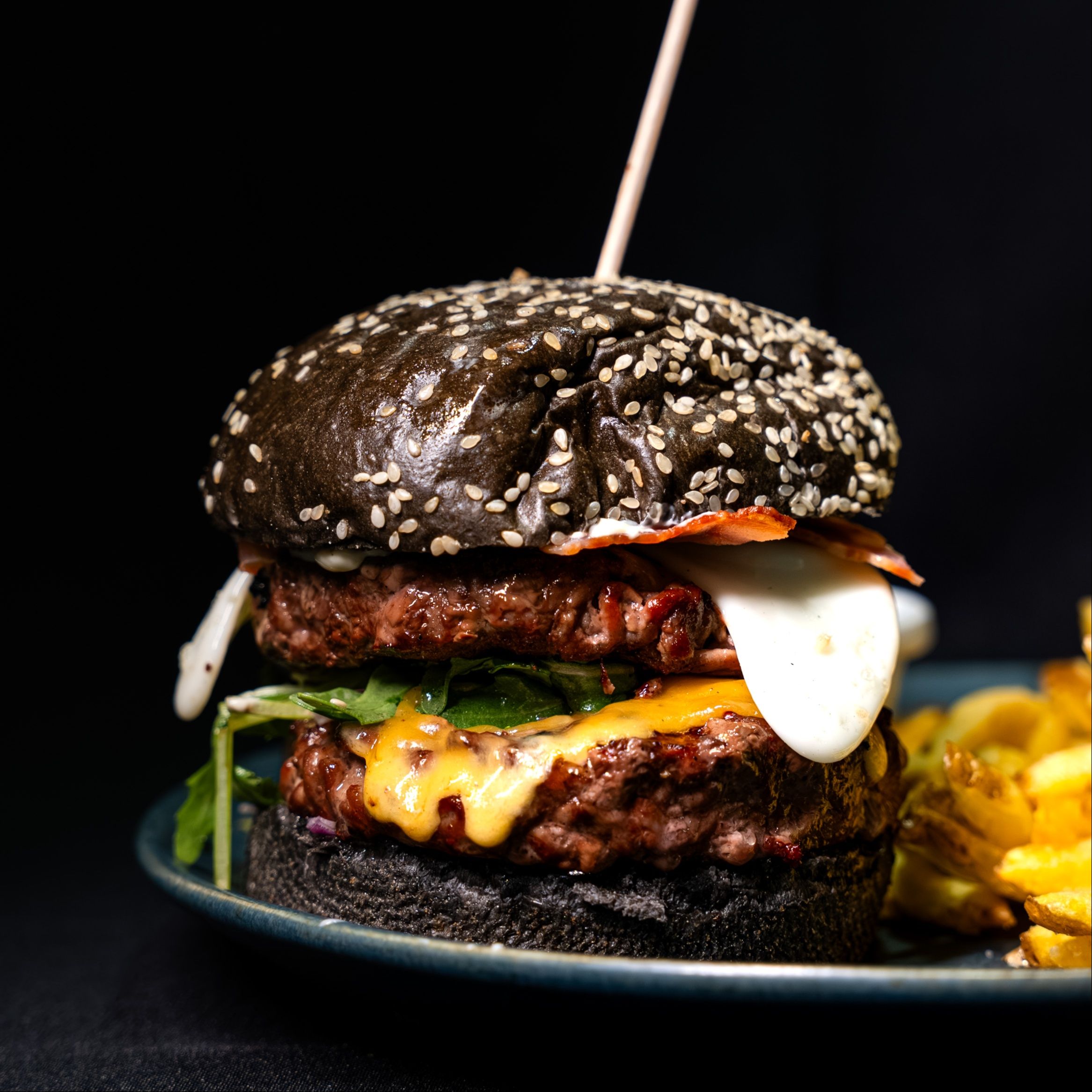 Double Black Burguer