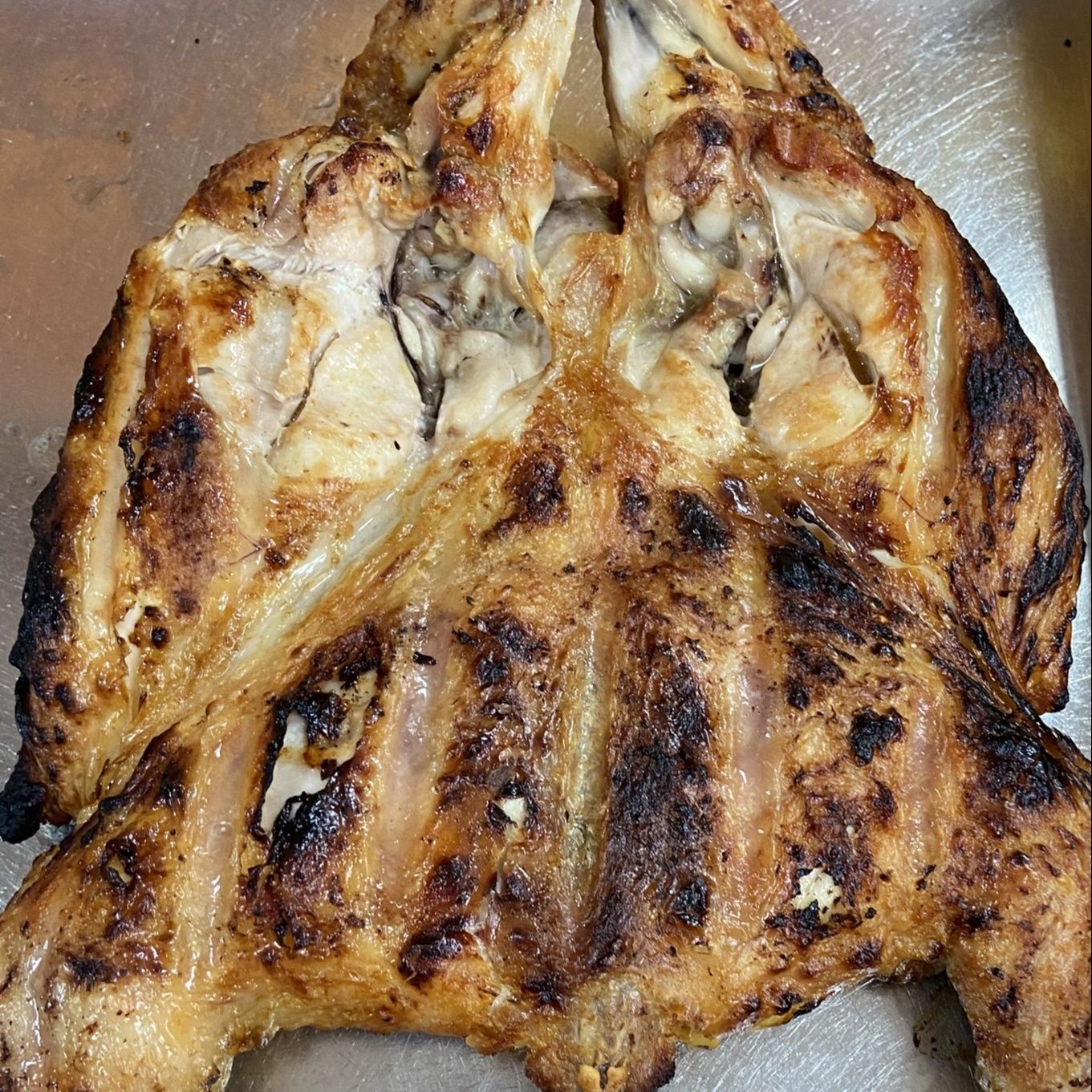 Frango assado inteiro
