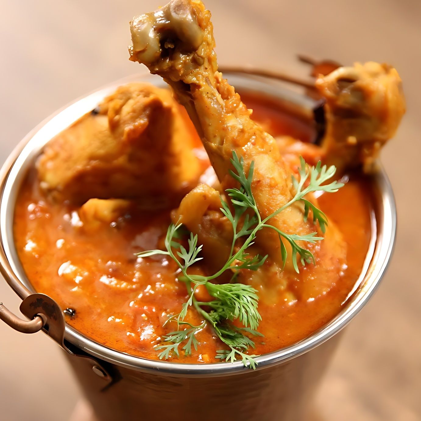 Punjabi balti chicken
