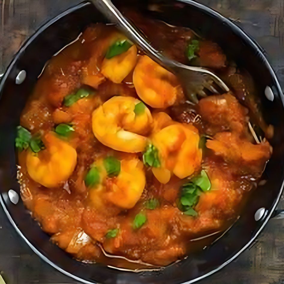 Prawn karahi