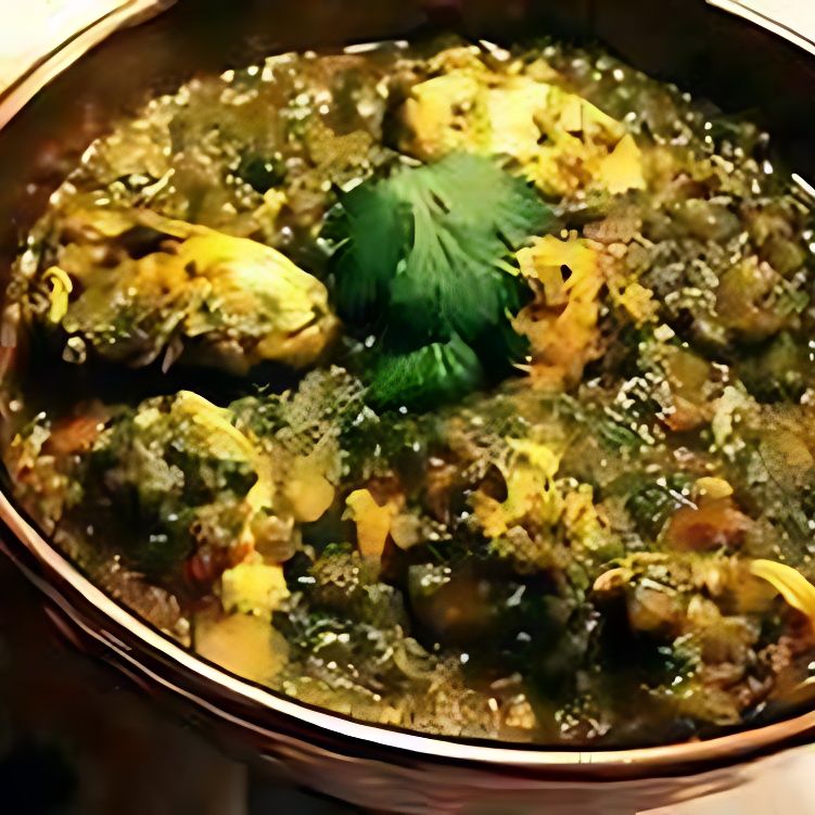 Chicken saag