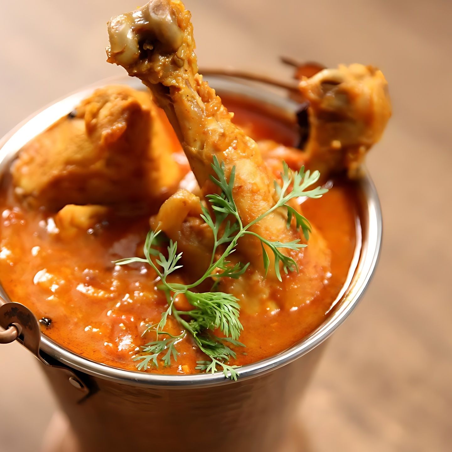 Punjabi balti chicken