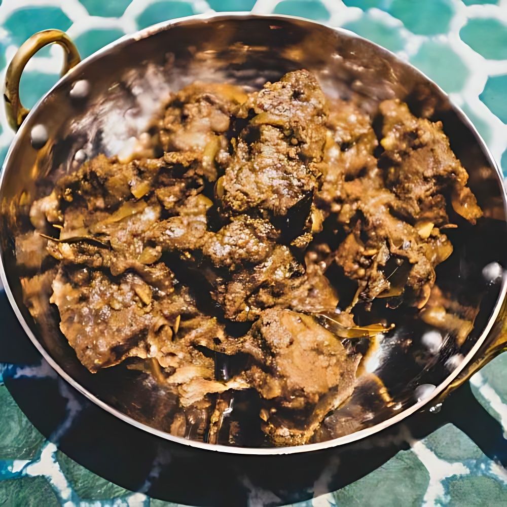 Punjabi lamb balti