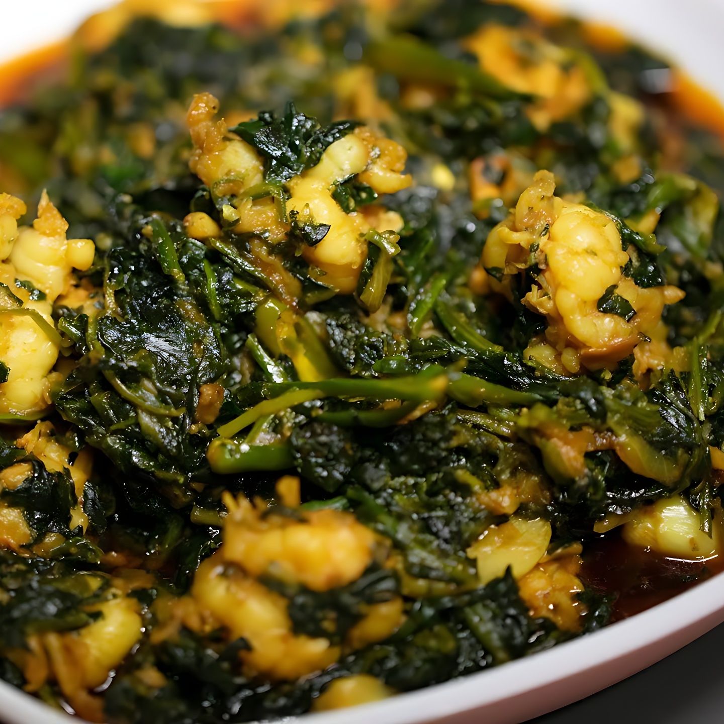 Prawn saag