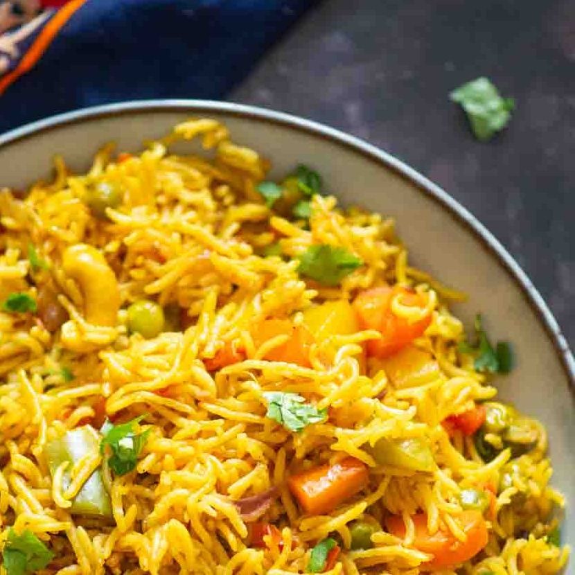 Arroz pulao/pulao rice