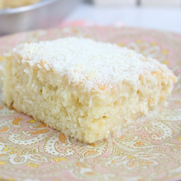 Fatia Bolo Gelado de Coco