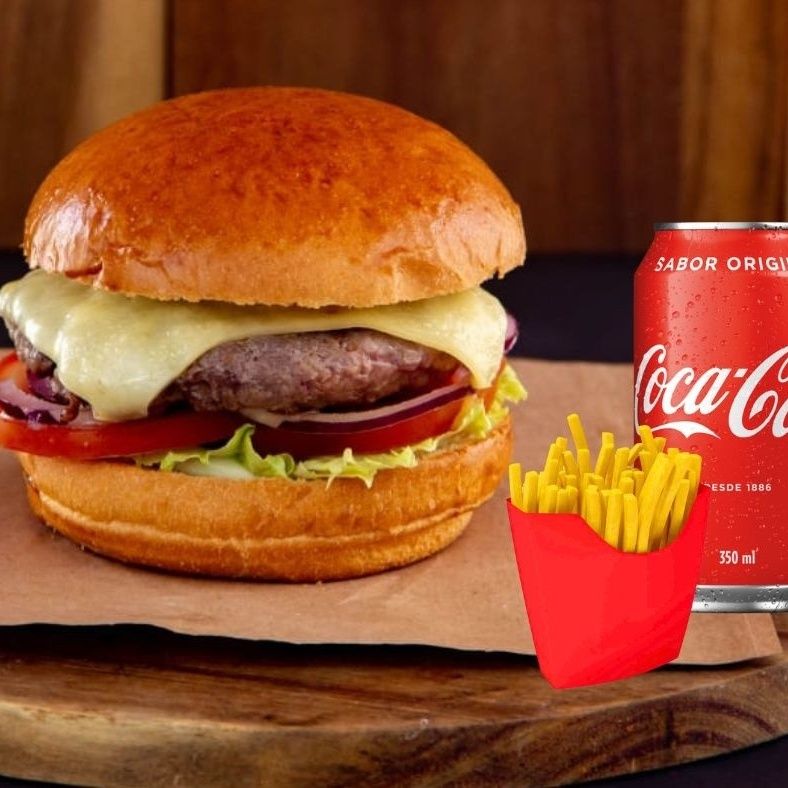 Ham burger frango MENU