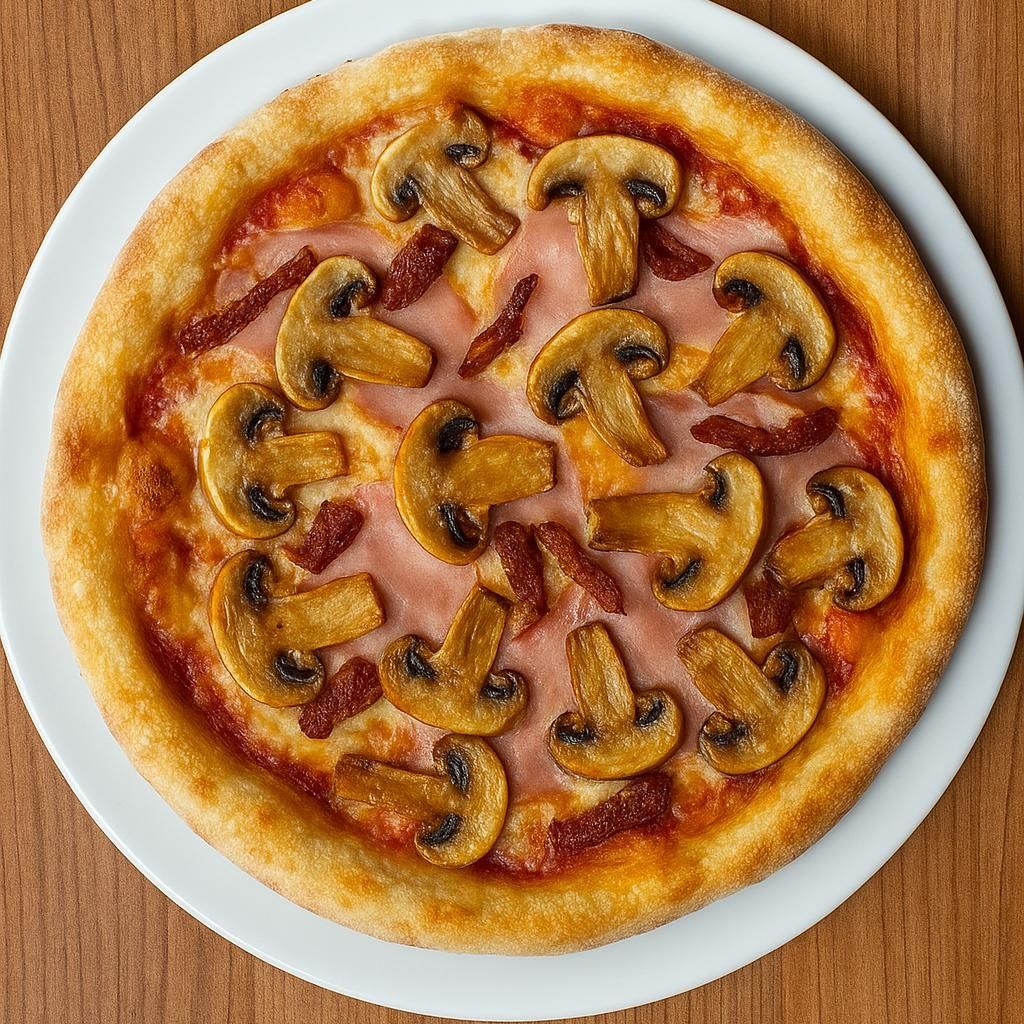 Prosciutto Cotto E Funghi (600g)