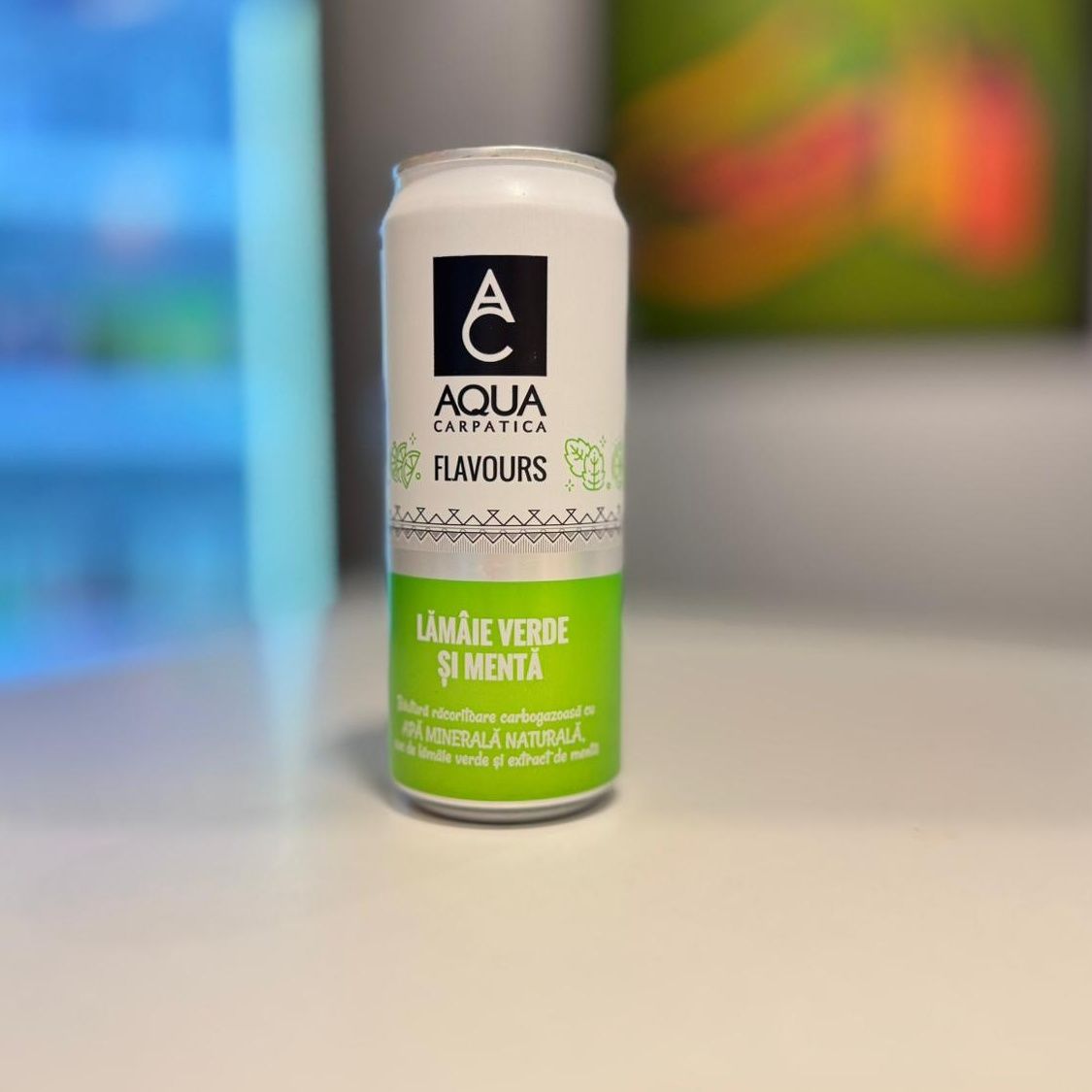 Aqua Flavours lamaie verde si menta