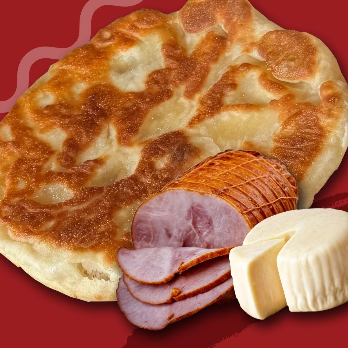 Plăcintă cu șuncă și cașcaval