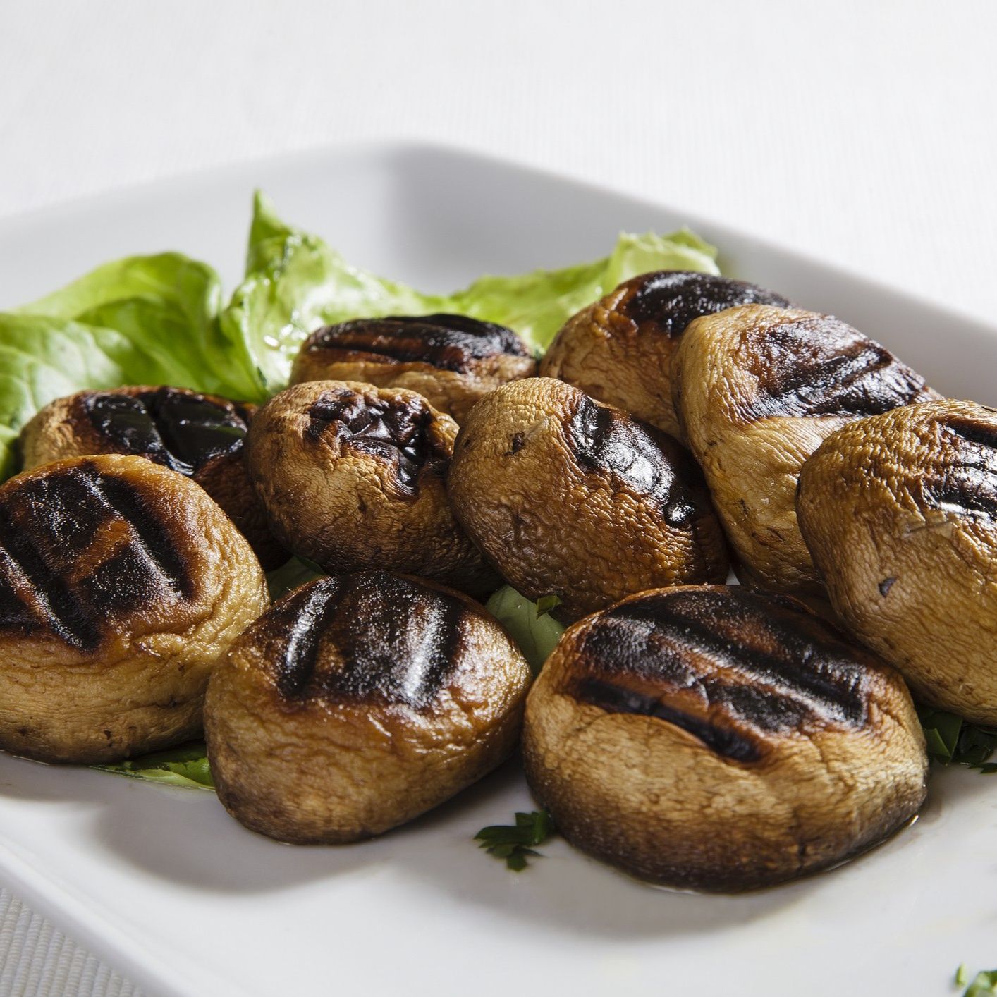 Ciuperci proaspete la grătar