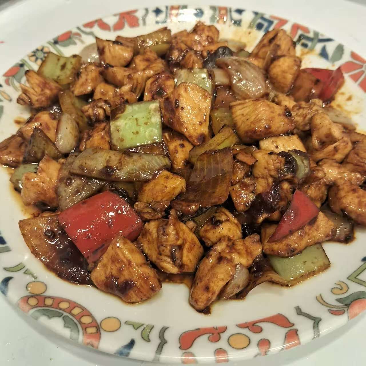 Sečuanska piletina i pirinač