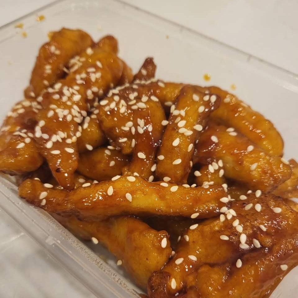 Slatko kiseli pileći file i pirinač